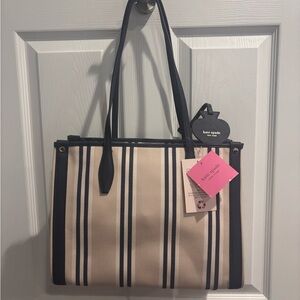 Kate Spade New York Market Striped Medium Tote NWT